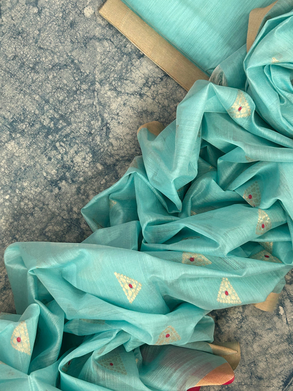 Handwoven Chanderi Kurta Dupatta Set