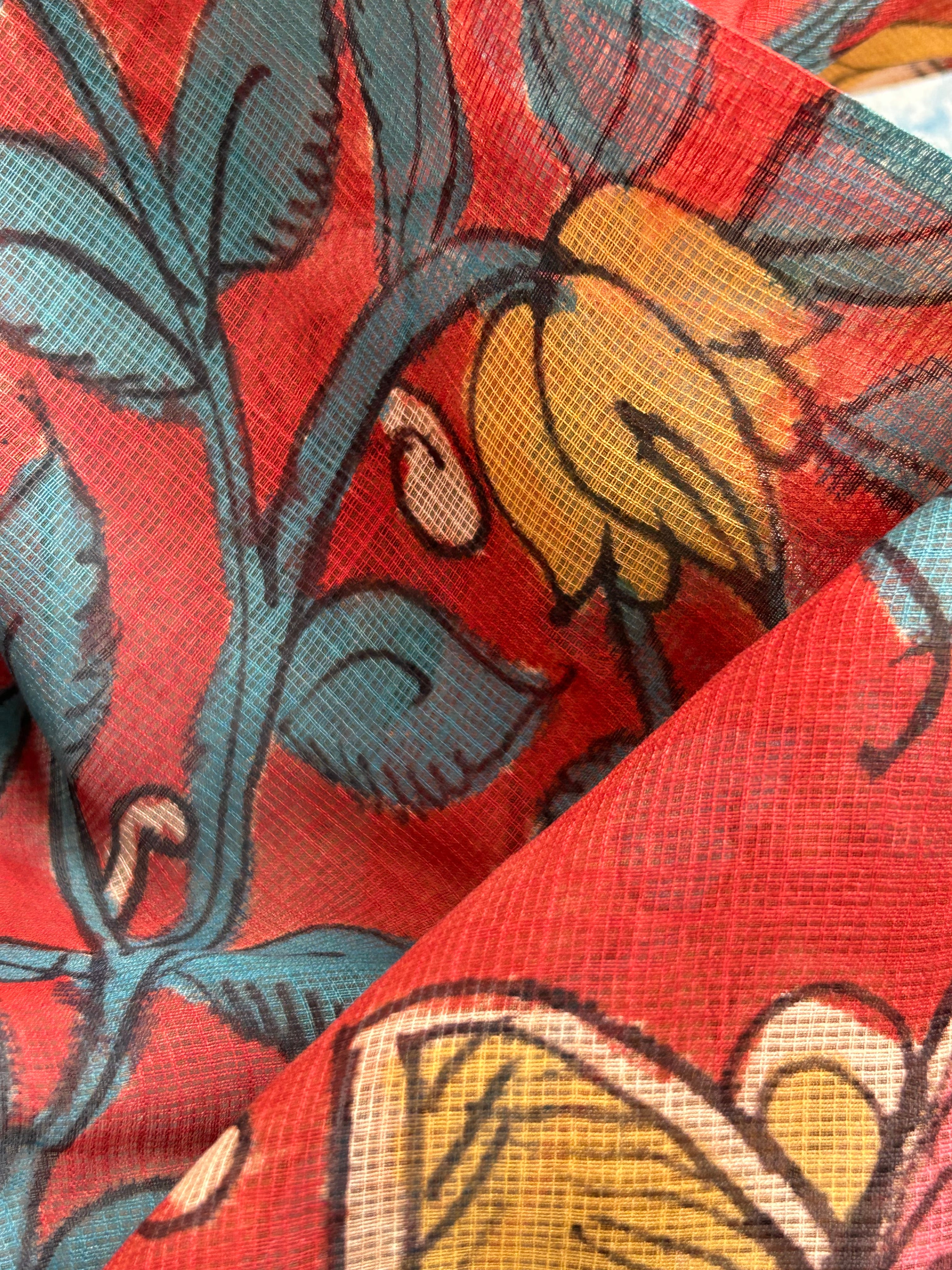 Handwoven Handcrafted Kalamkari Set