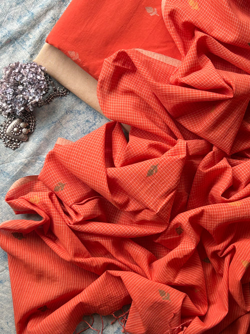 Avani - Handwoven Bengal Jamdani Kurta Dupatta set