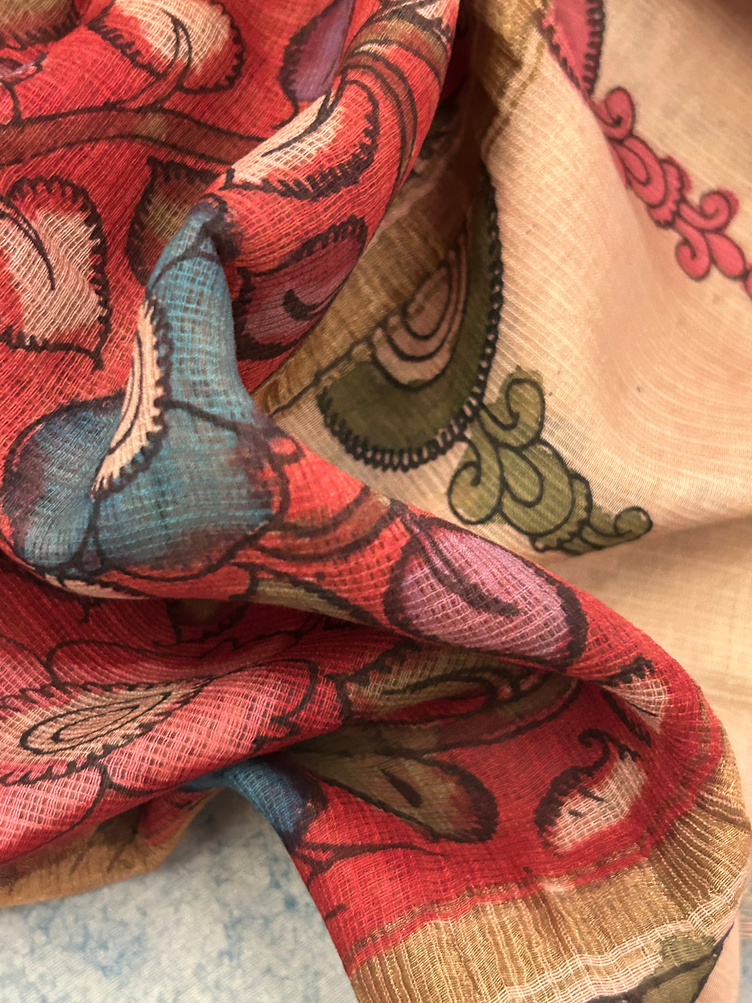 Handwoven Handcrafted Kalamkari Set