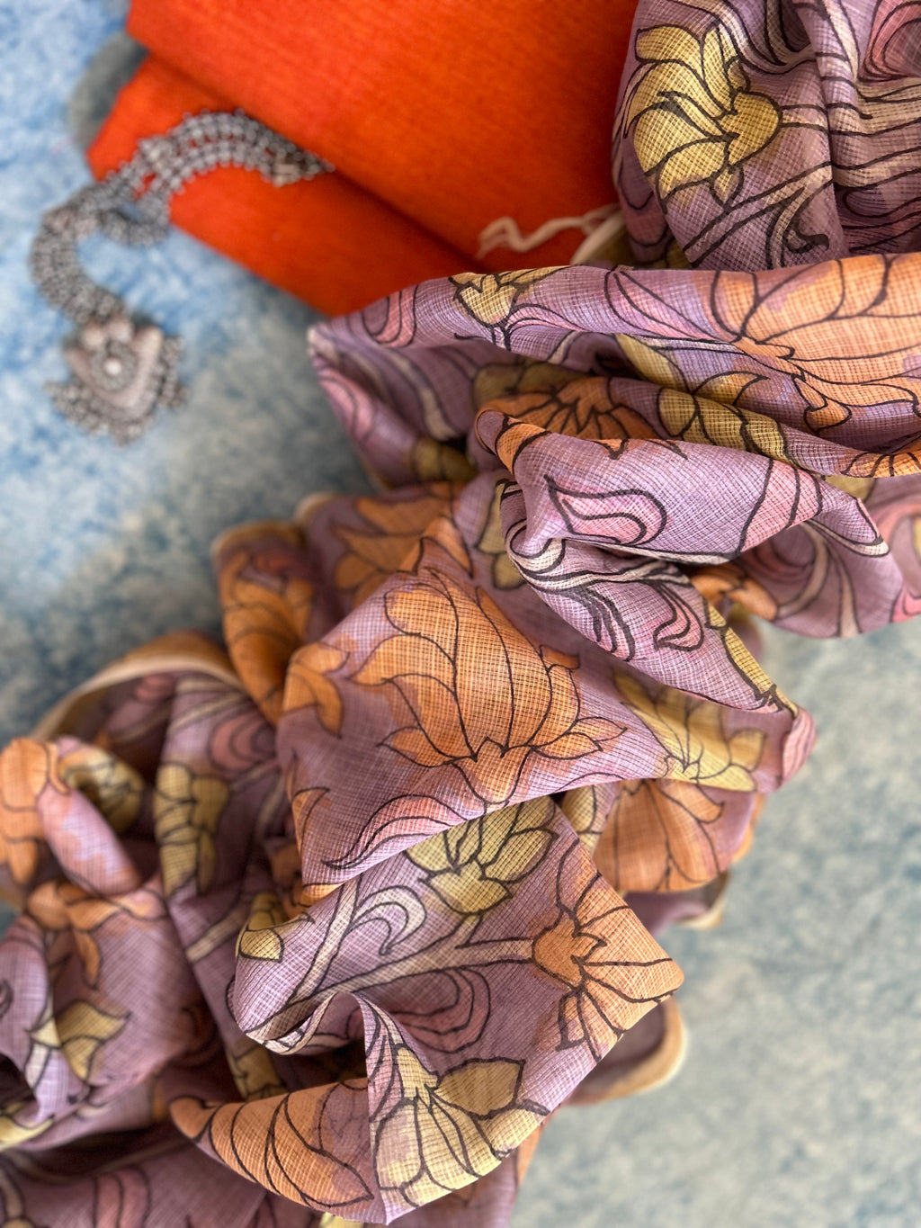 Handwoven Handcrafted Kalamkari Set