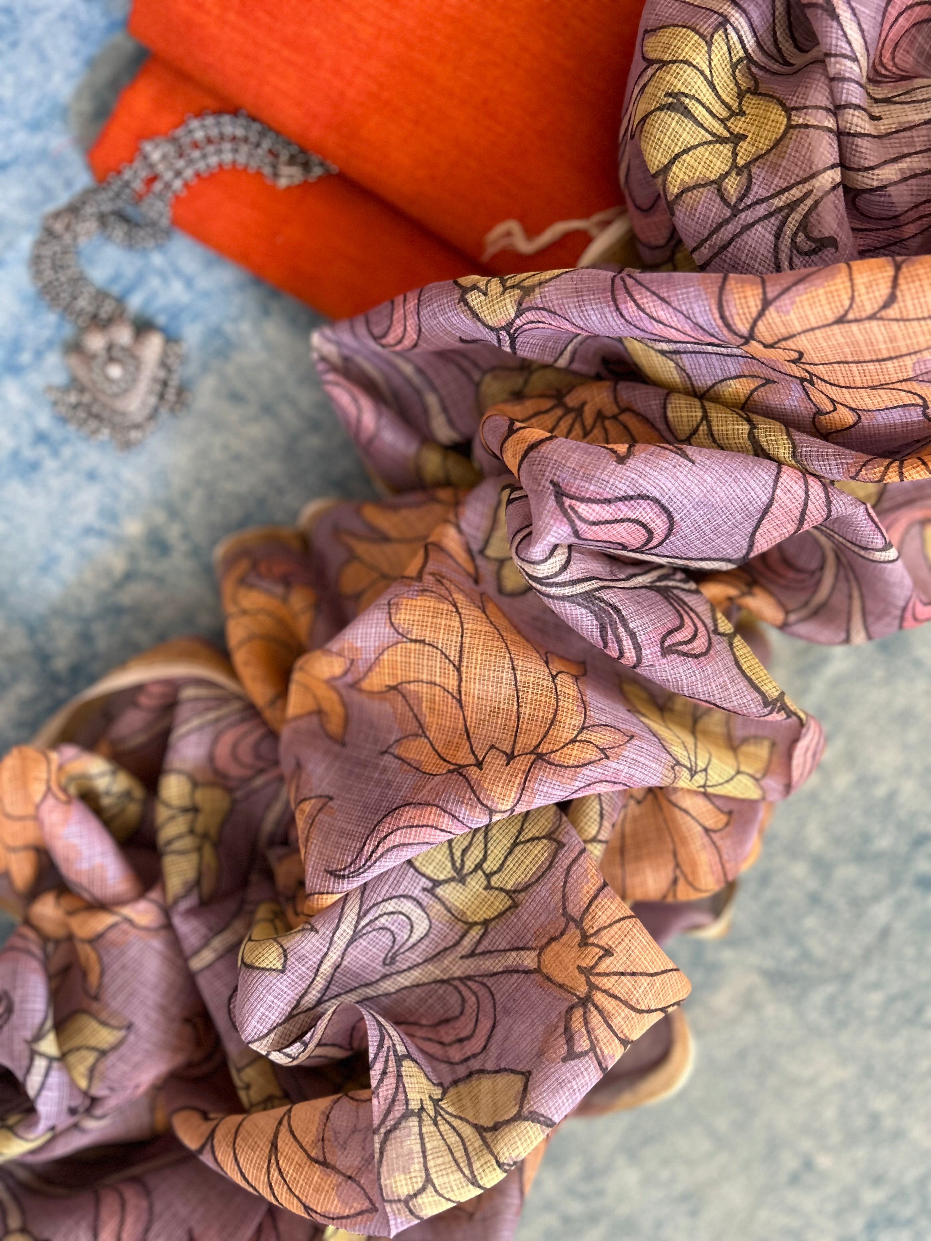 Handwoven Handcrafted Kalamkari Set