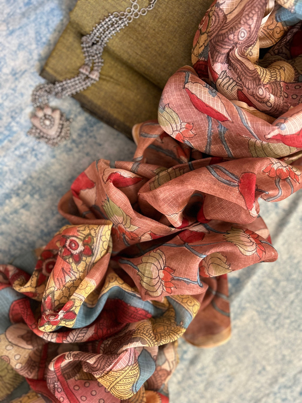 Handwoven Handcrafted Kalamkari Set