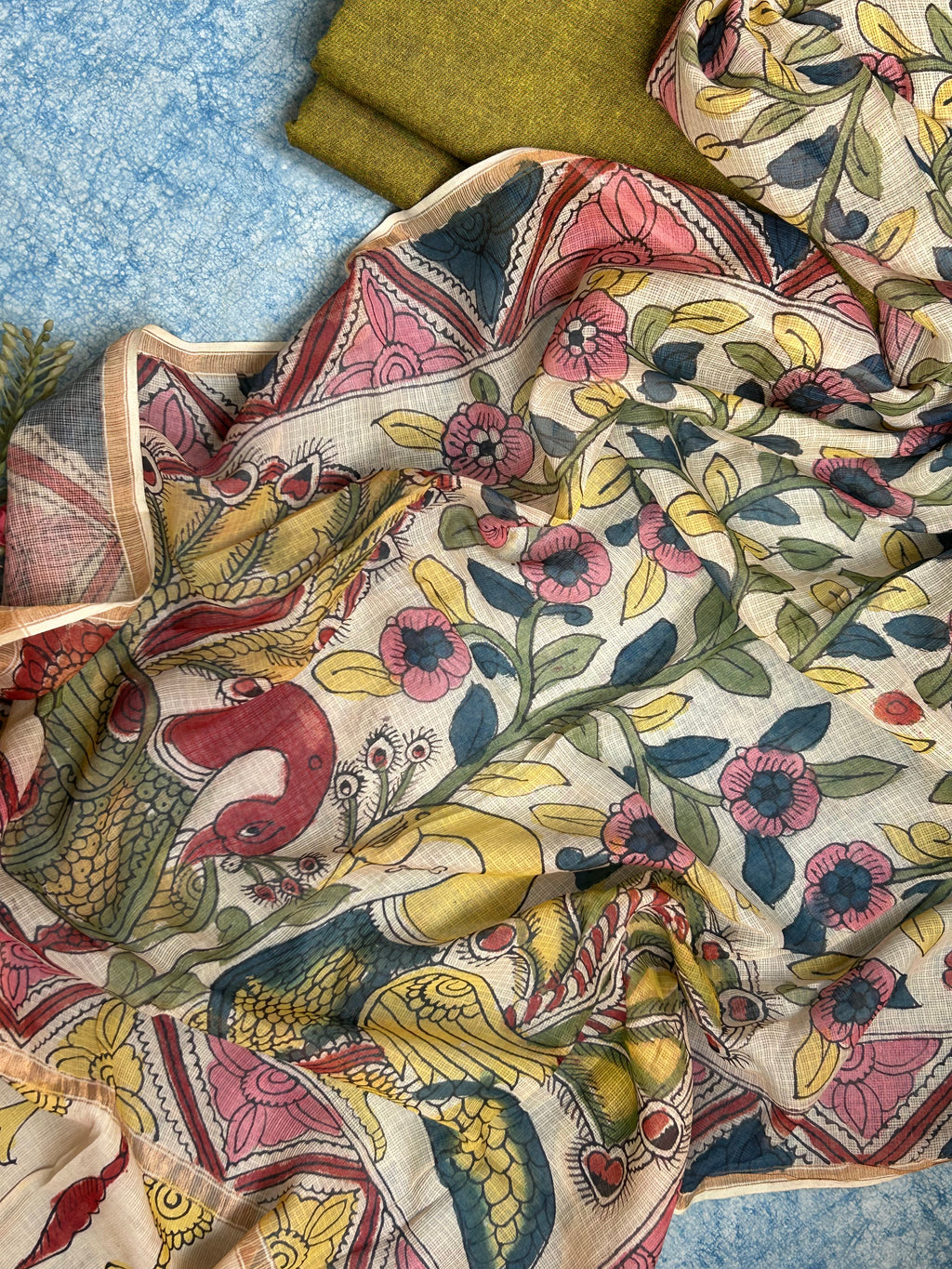 Handwoven Handcrafted Kalamkari Set