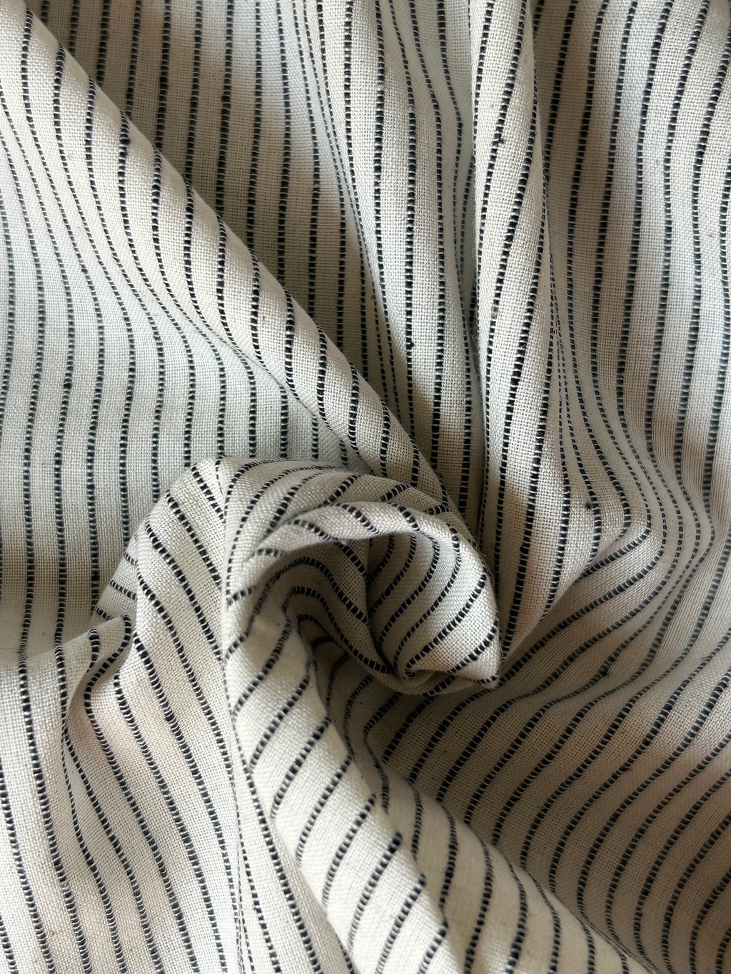 Handwoven 2.5m Fabric - White