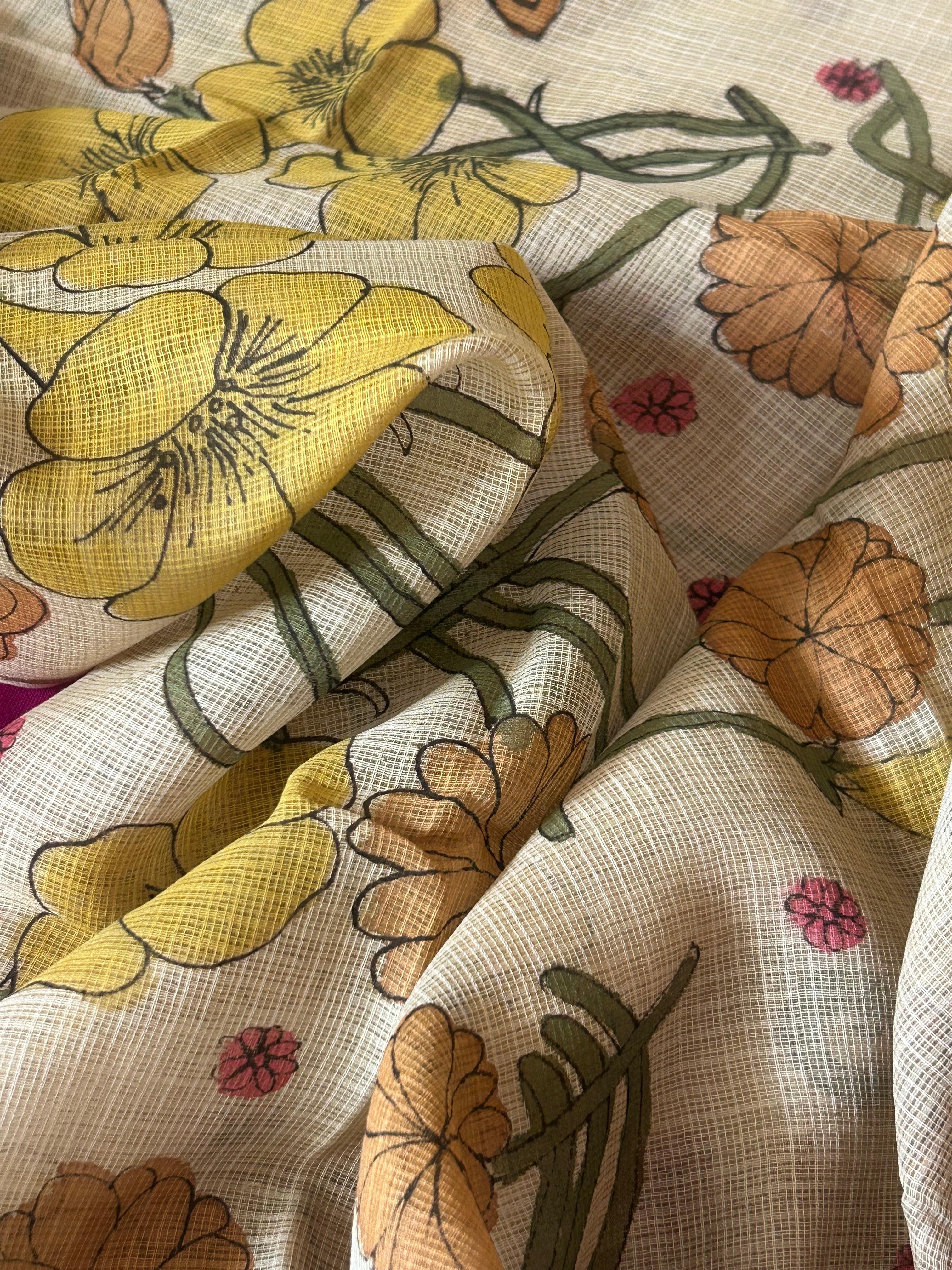 Handwoven Handcrafted Kalamkari Set