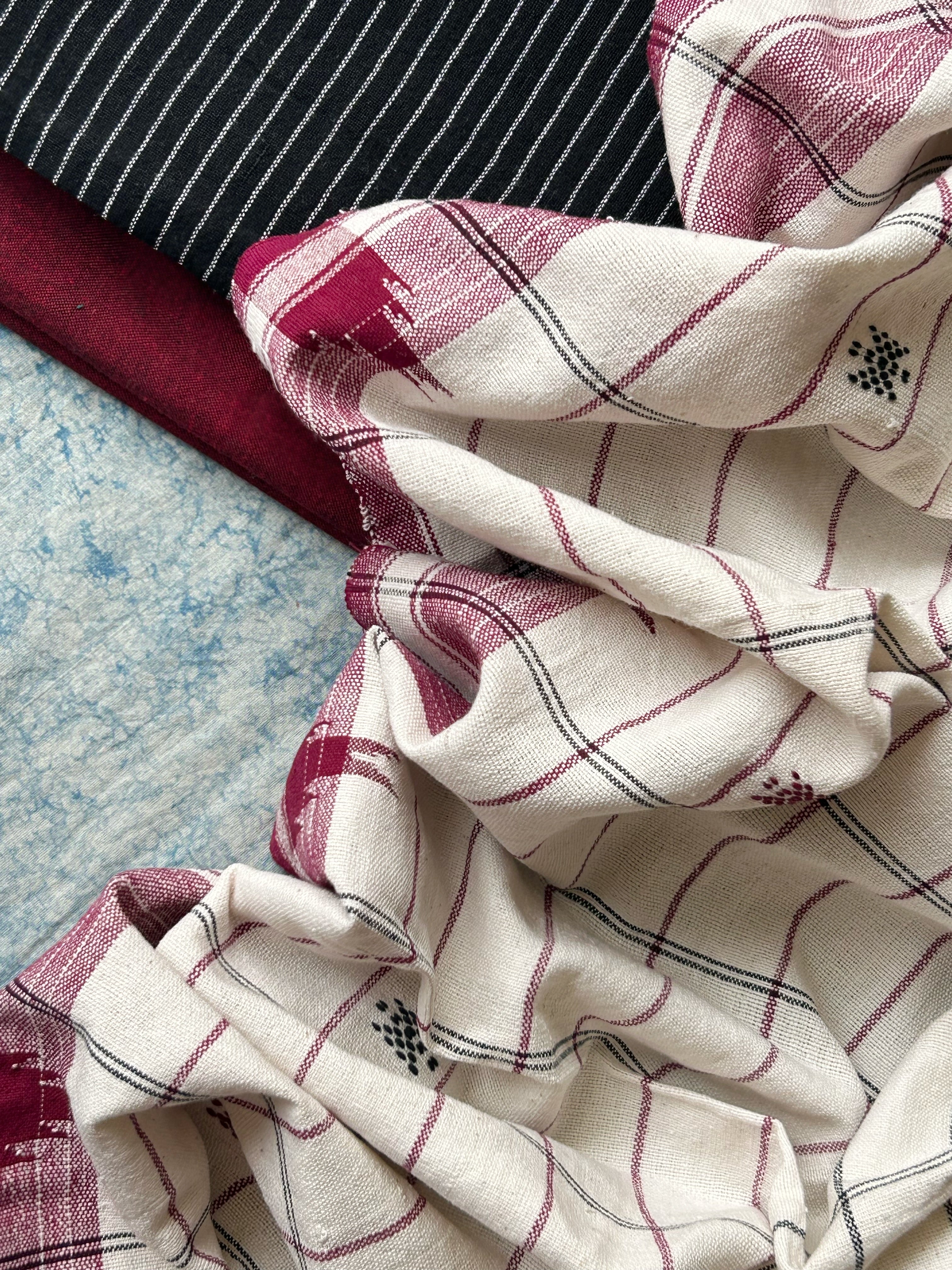 Barkha - Handspun Handwoven Kotpad Suit Set