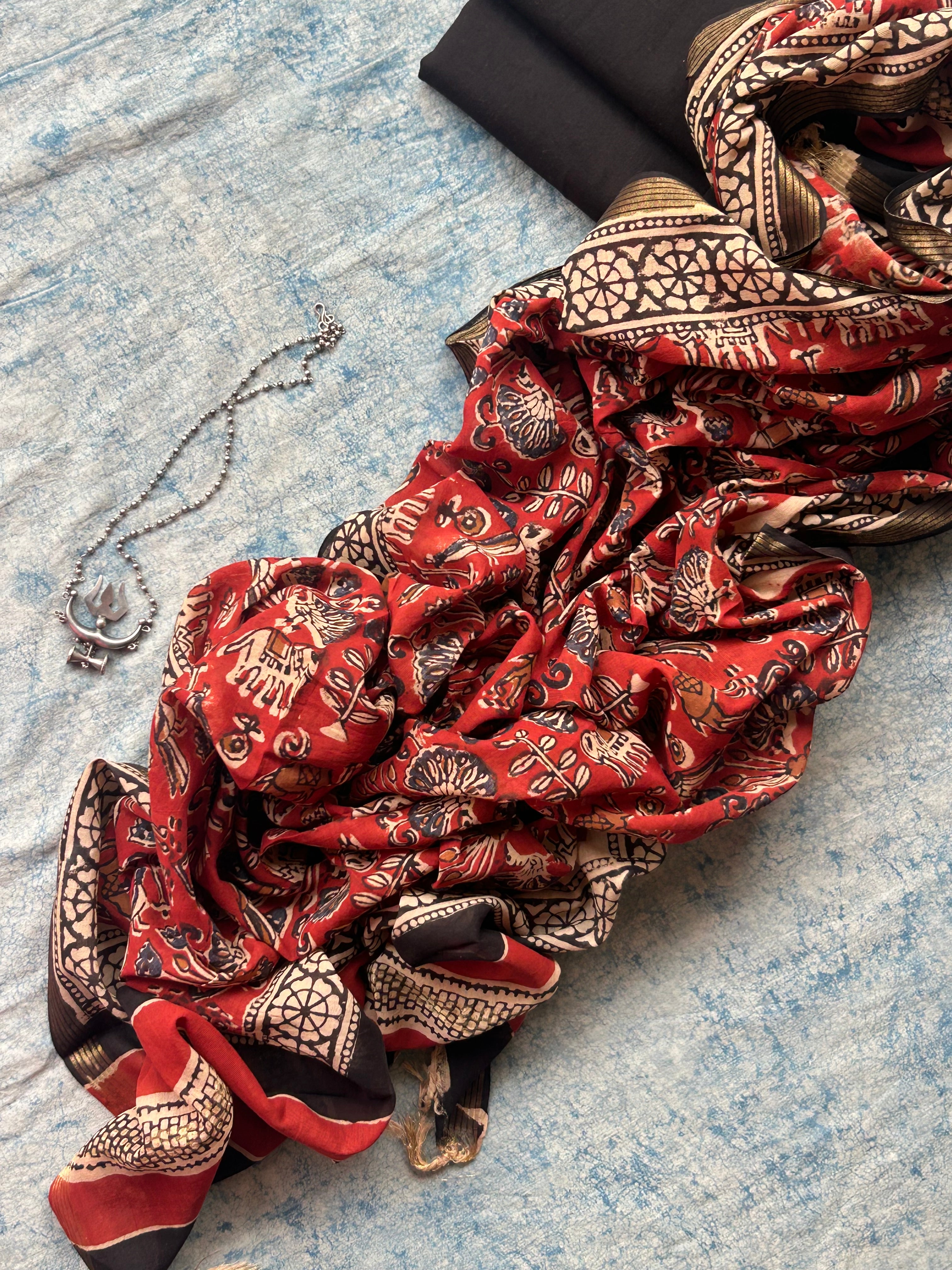 Girija - Handcrafted Cotton Suit Set