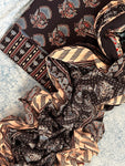 Natural Dyes Handblock Ajrakh Cotton Suit