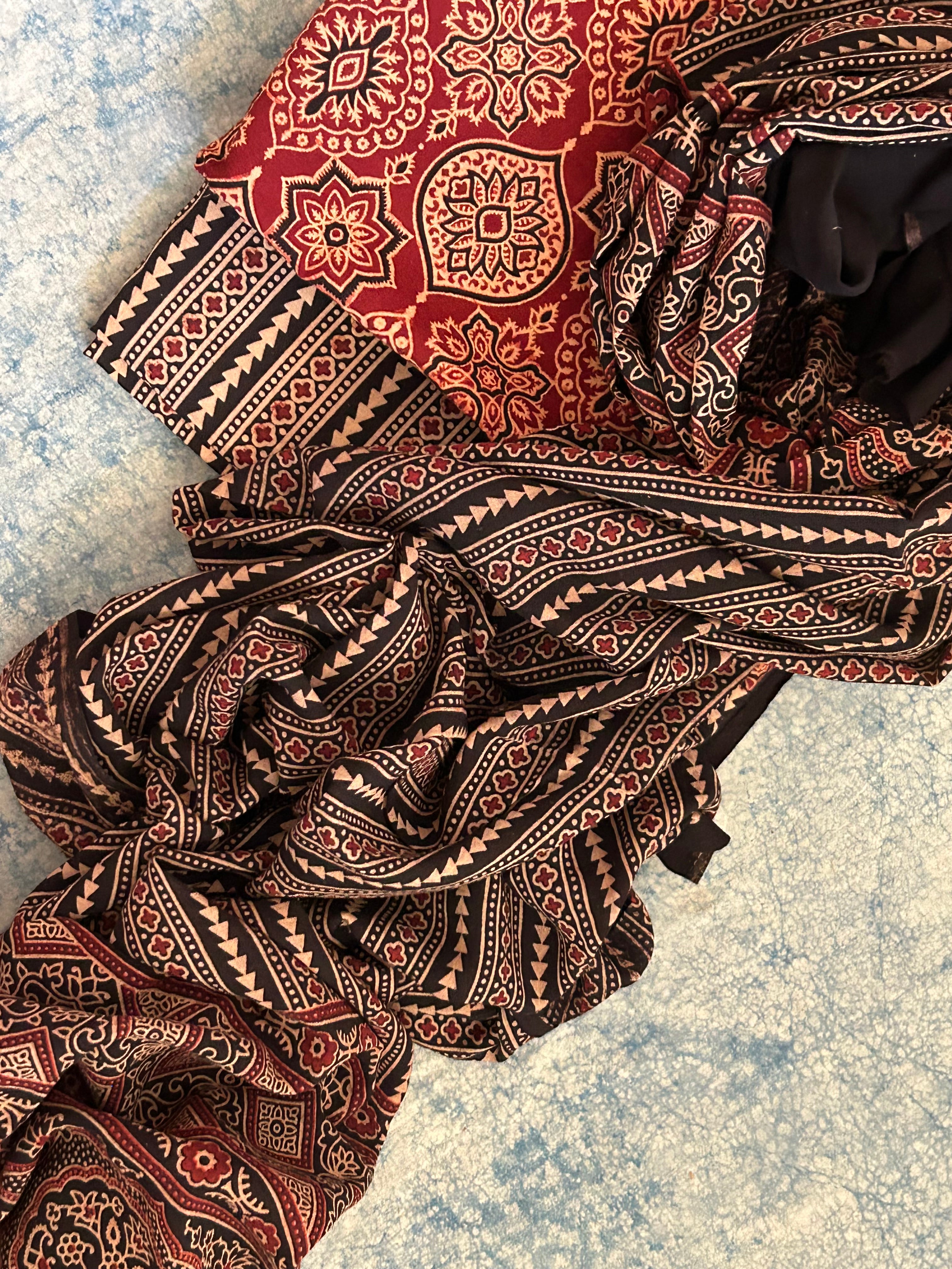 Hand Screen Print Suit