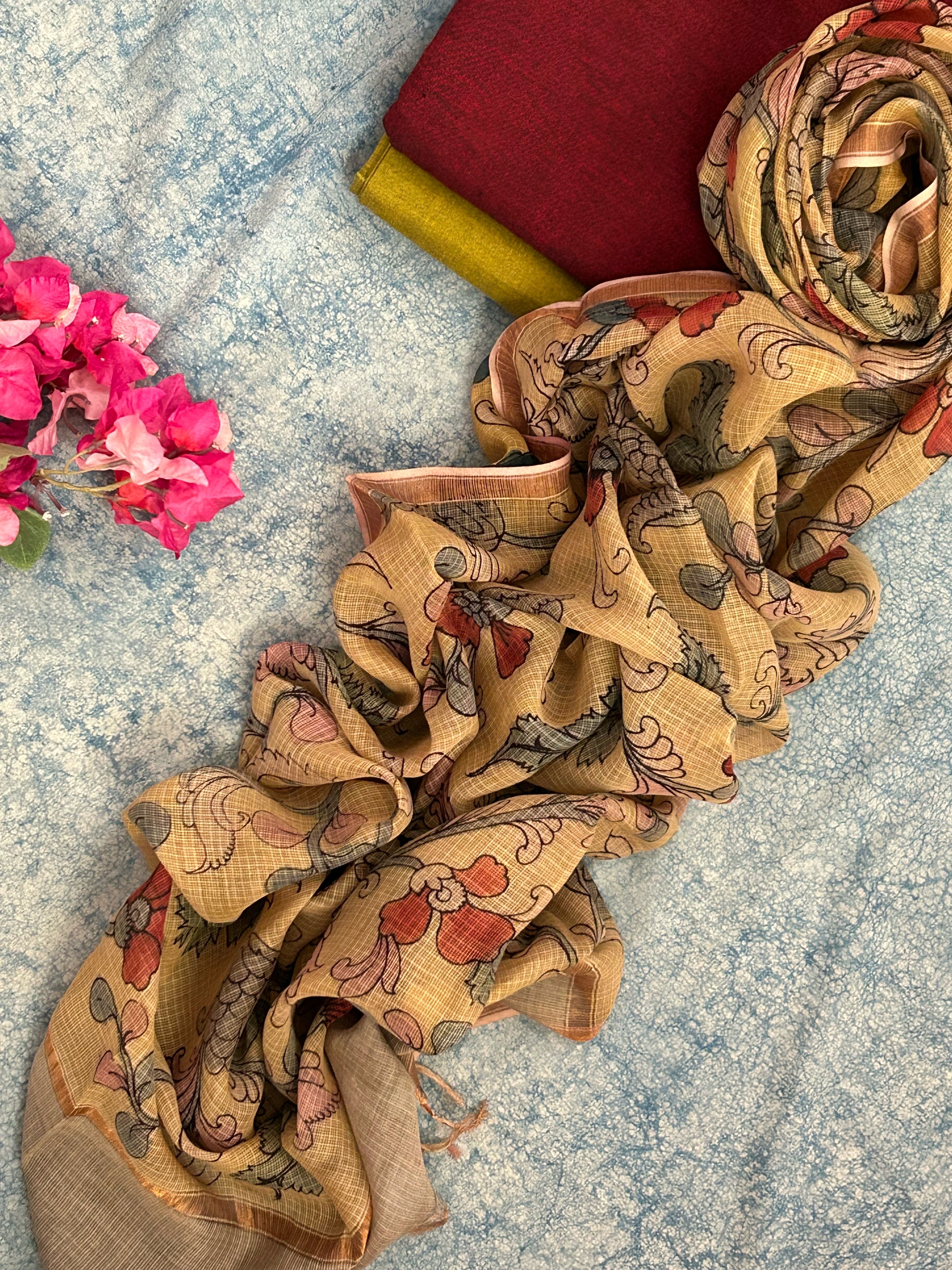 Handwoven Handcrafted Kalamkari Set
