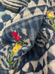 Handblock Handdone Embroidery Cotton Kota Suit