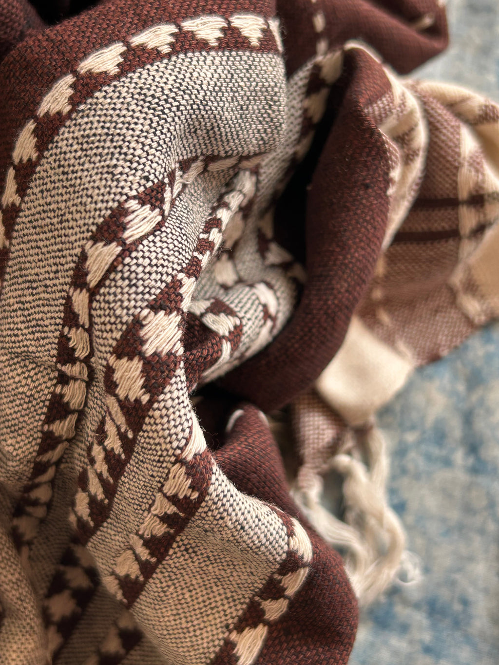 Handspun Handwoven Kotpad Kurta Dupatta Set