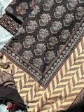 Natural Dyes Handblock Ajrakh Cotton Suit