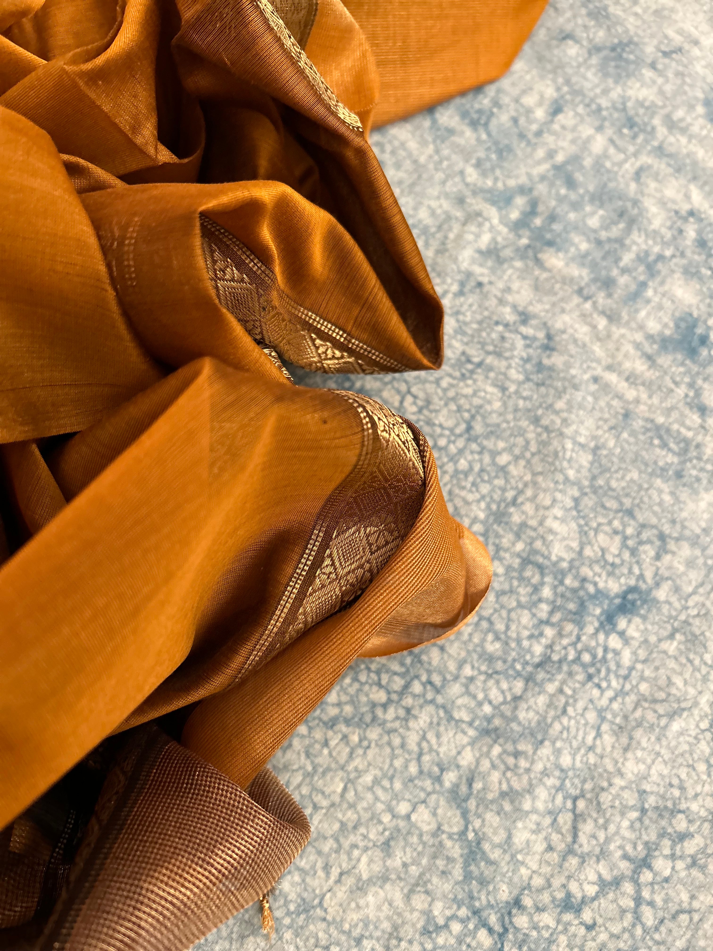 Handwoven Maheshwari Kurta Dupatta Set