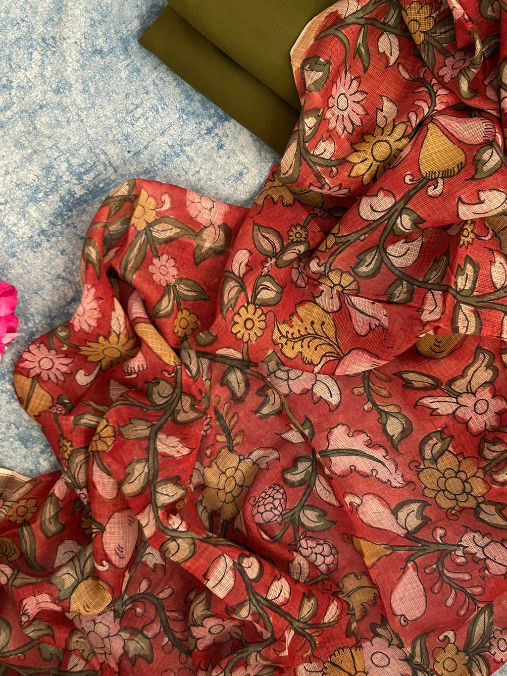Handwoven Handcrafted Kalamkari Set