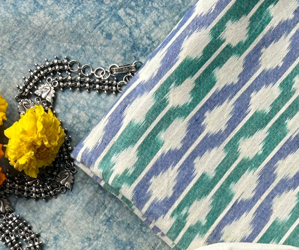 Handwoven 2.5m Ikat Fabric