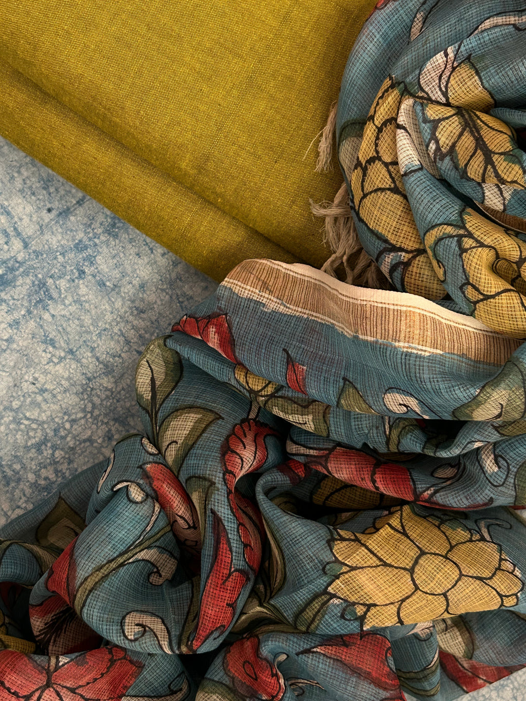 Handwoven Handcrafted Kalamkari Set