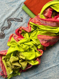 Vaasanti - Handwoven Telangana cotton and Ilkal Dupatta Set
