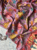 Mayurpankhi -Handwoven Hand-drawn Handpainted Pen Kalamkari Dupatta