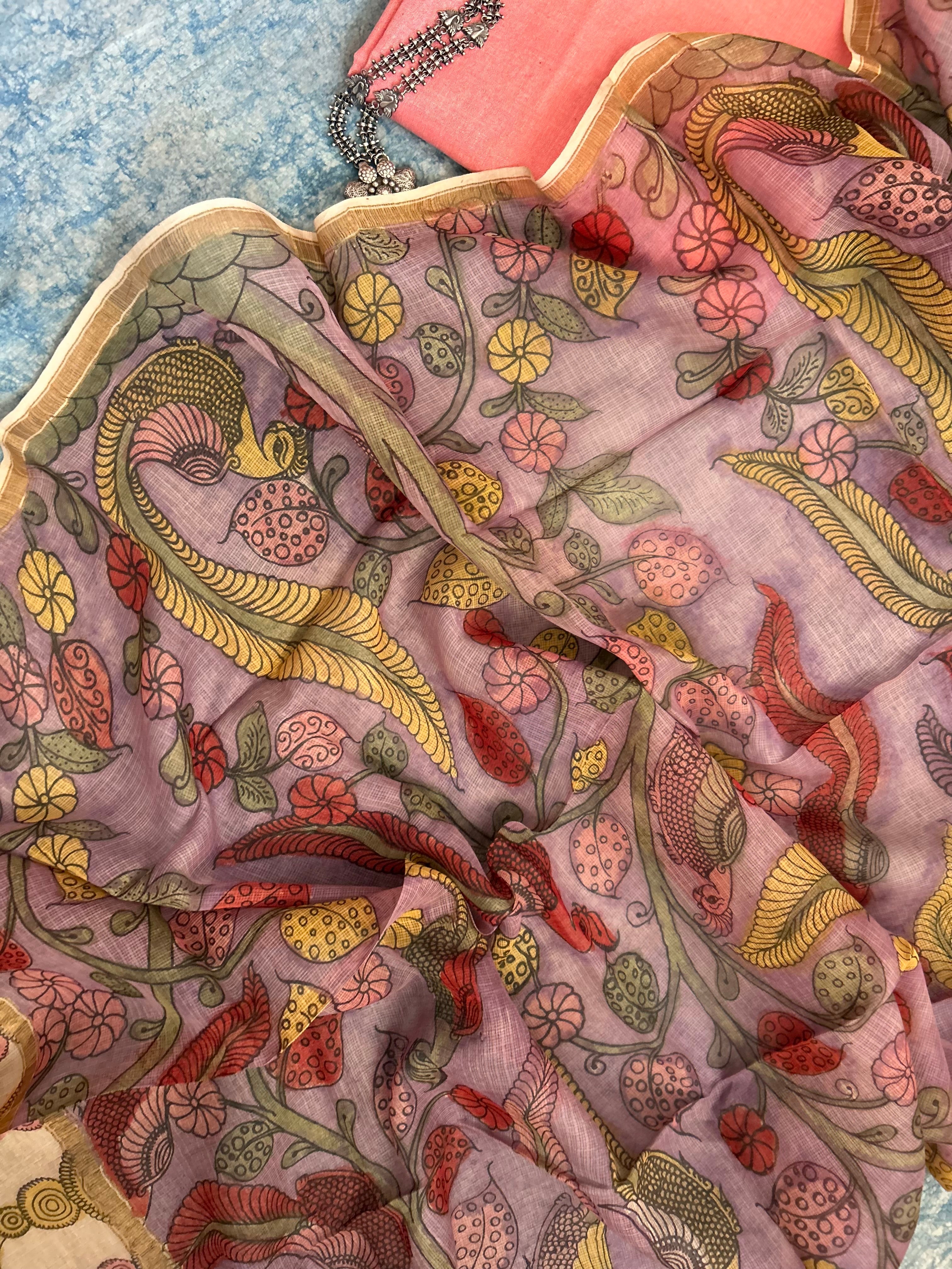 Handwoven Handcrafted Kalamkari Set