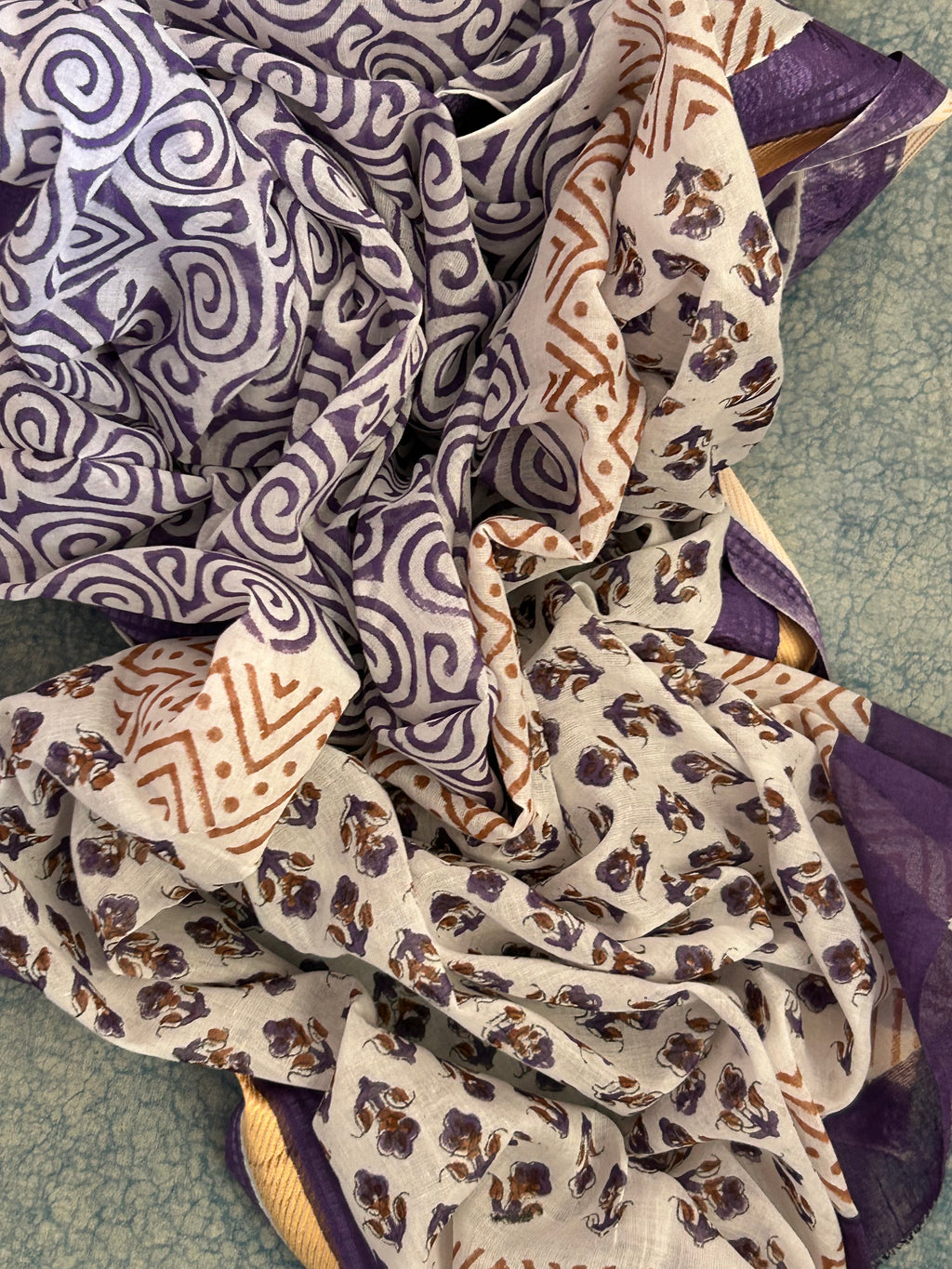 Handblock Azo-free Dye Cotton Suit Set