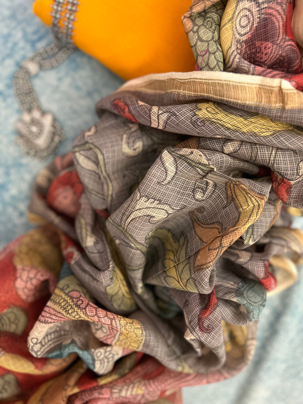 Handwoven Handcrafted Kalamkari Set