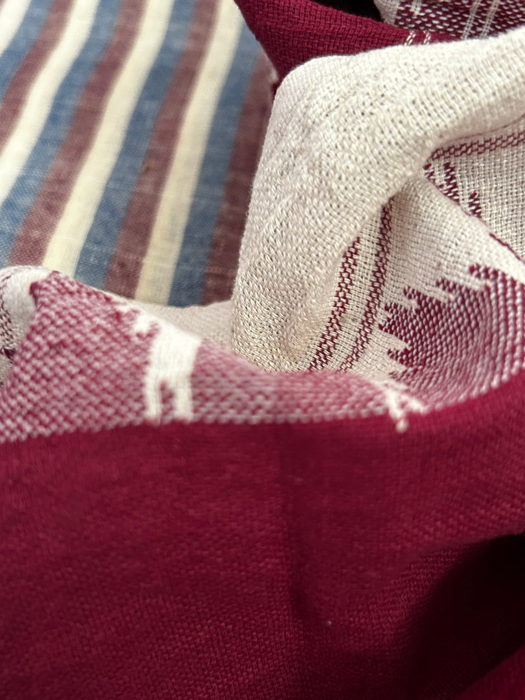 Handspun Handwoven Kotpad Kurta Dupatta Set