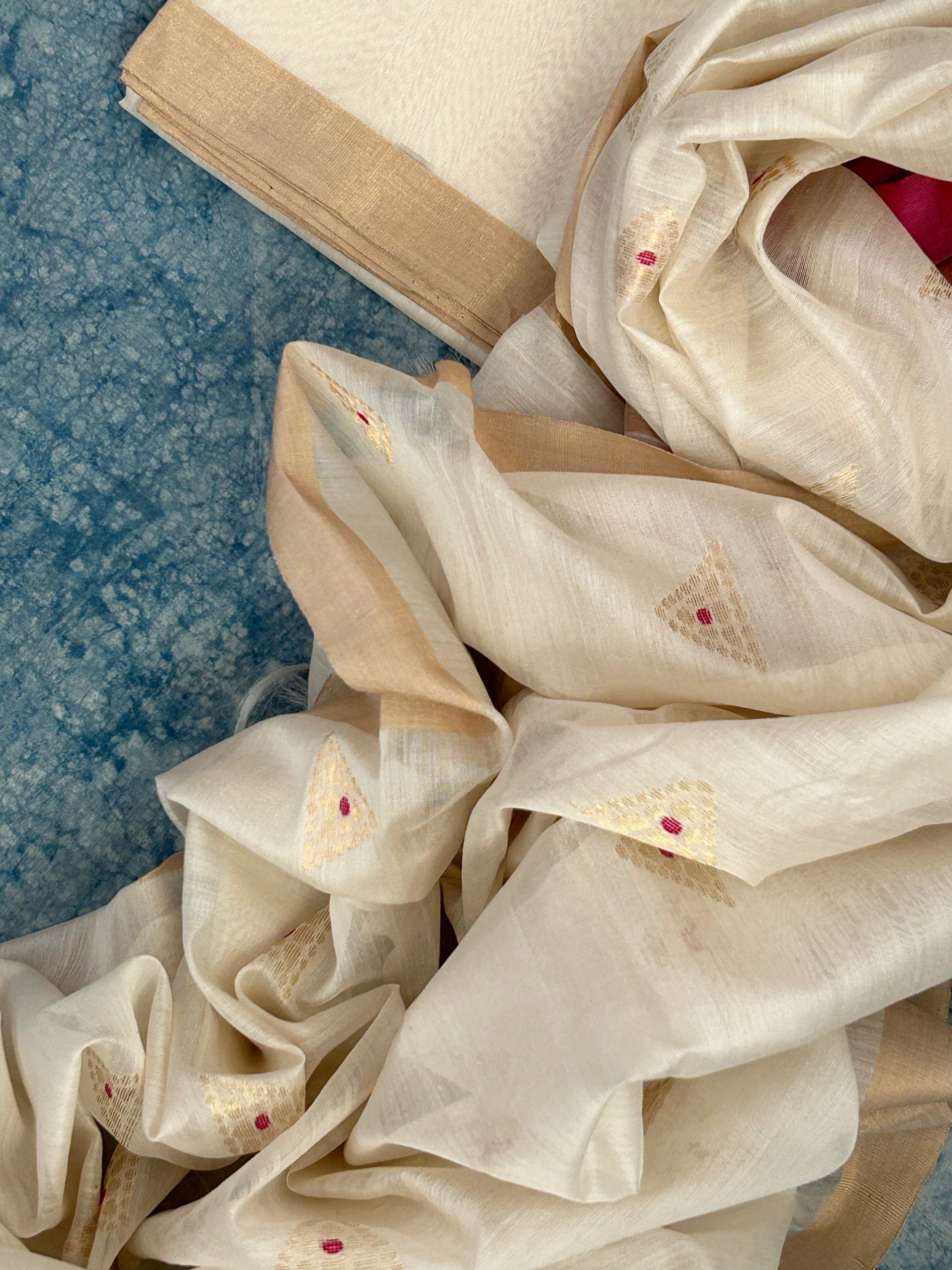 Handwoven Chanderi Kurta Dupatta Set