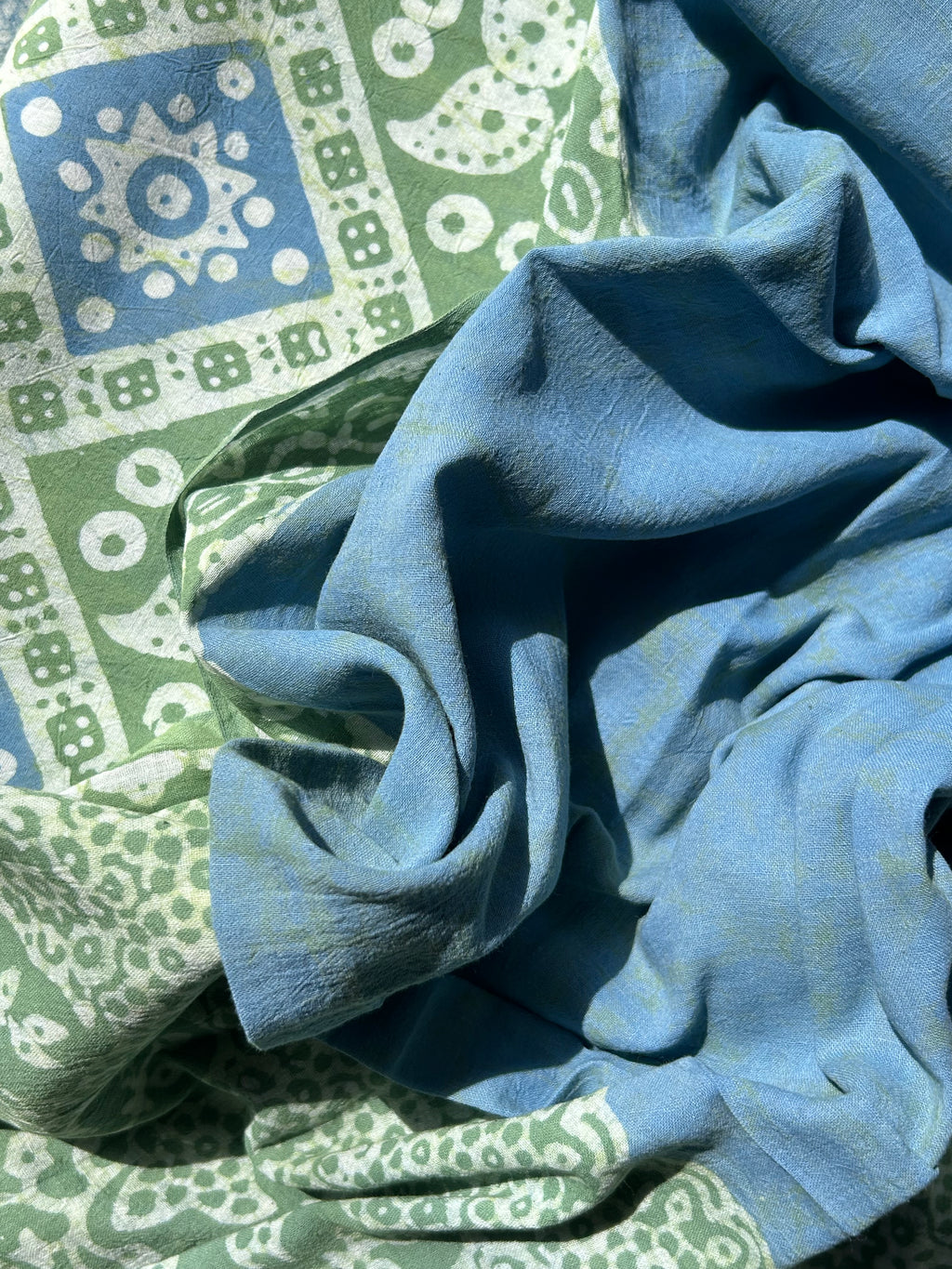 Handblock Batik Cotton Suit