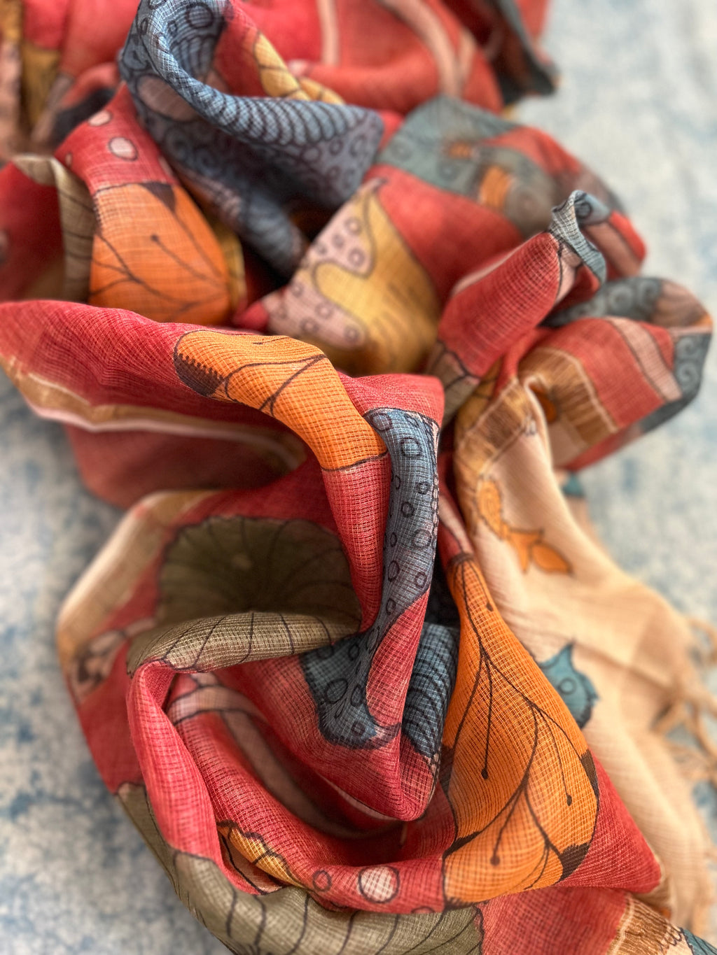 Handwoven Handcrafted Kalamkari Set