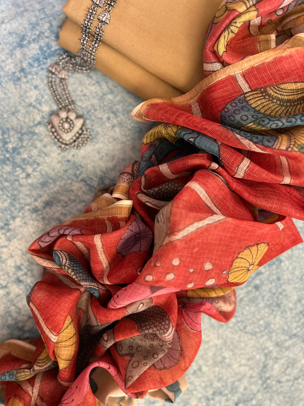 Handwoven Handcrafted Kalamkari Set