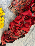 Natural Dyes Handblock Ajrakh Cotton Suit