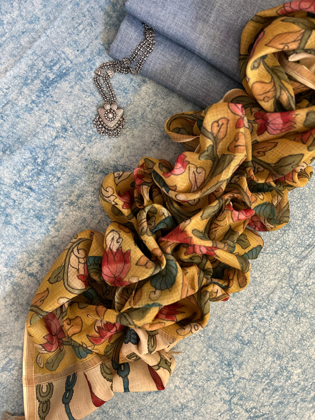 Handwoven Handcrafted Kalamkari Set