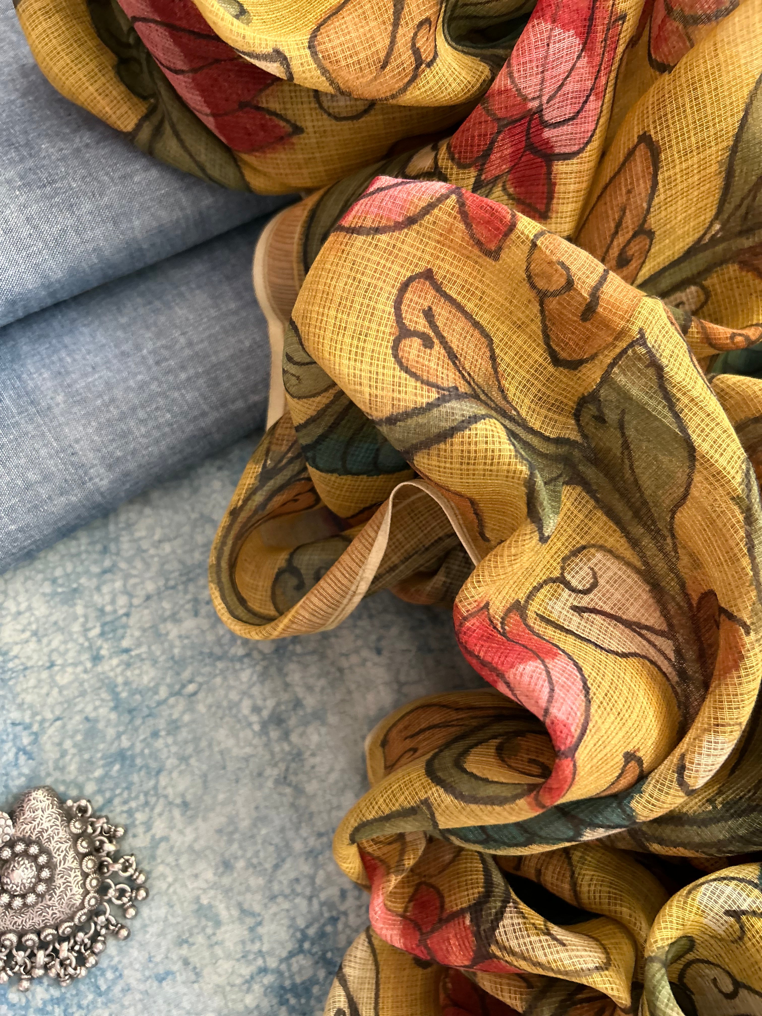 Handwoven Handcrafted Kalamkari Set