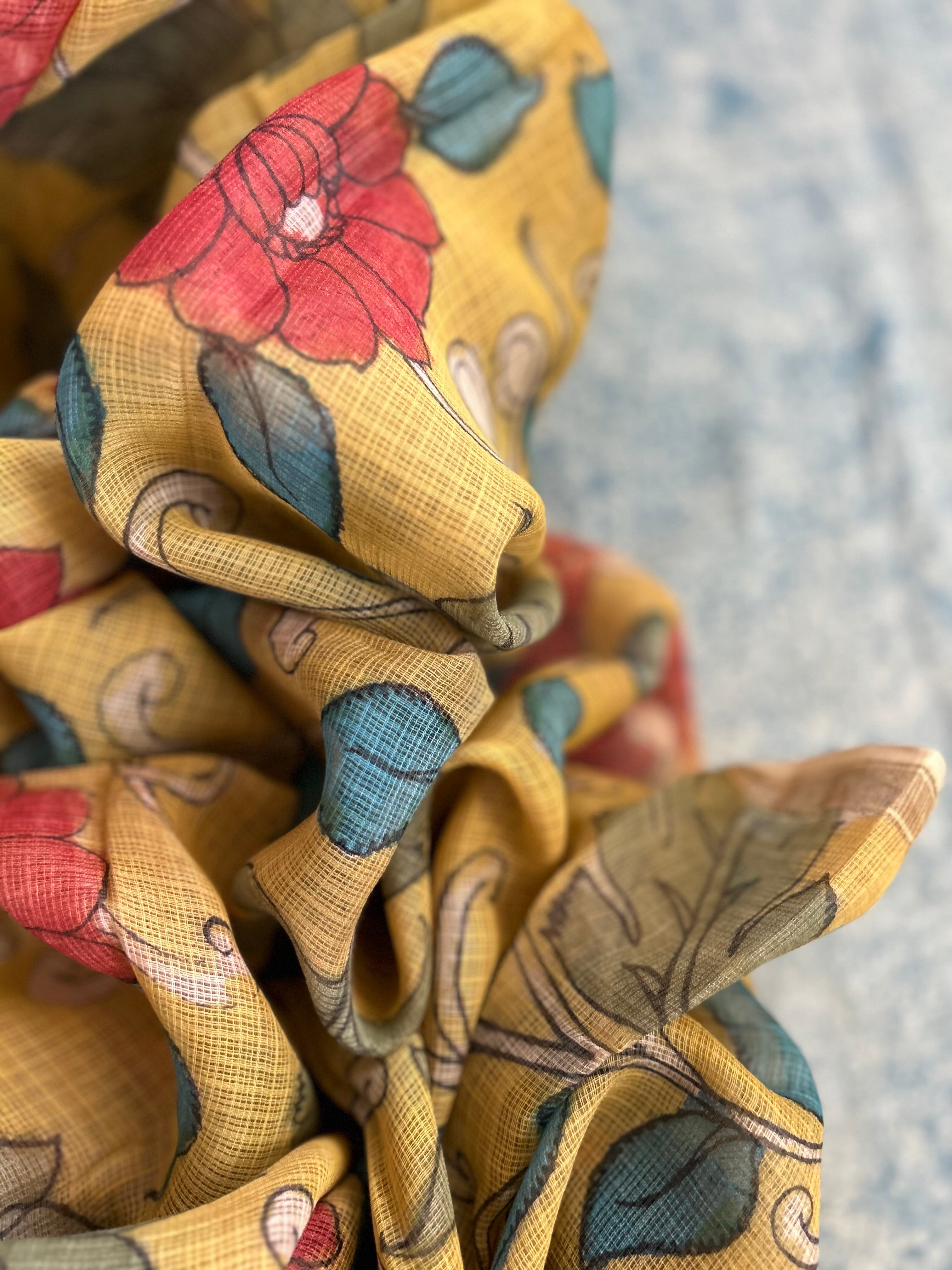 Handwoven Handcrafted Kalamkari Set