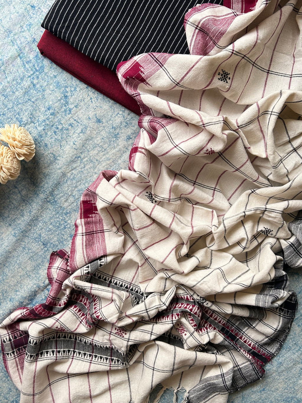 Barkha - Handspun Handwoven Kotpad Suit Set