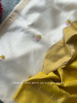 Handwoven Chikankari Work Maheshwari Set