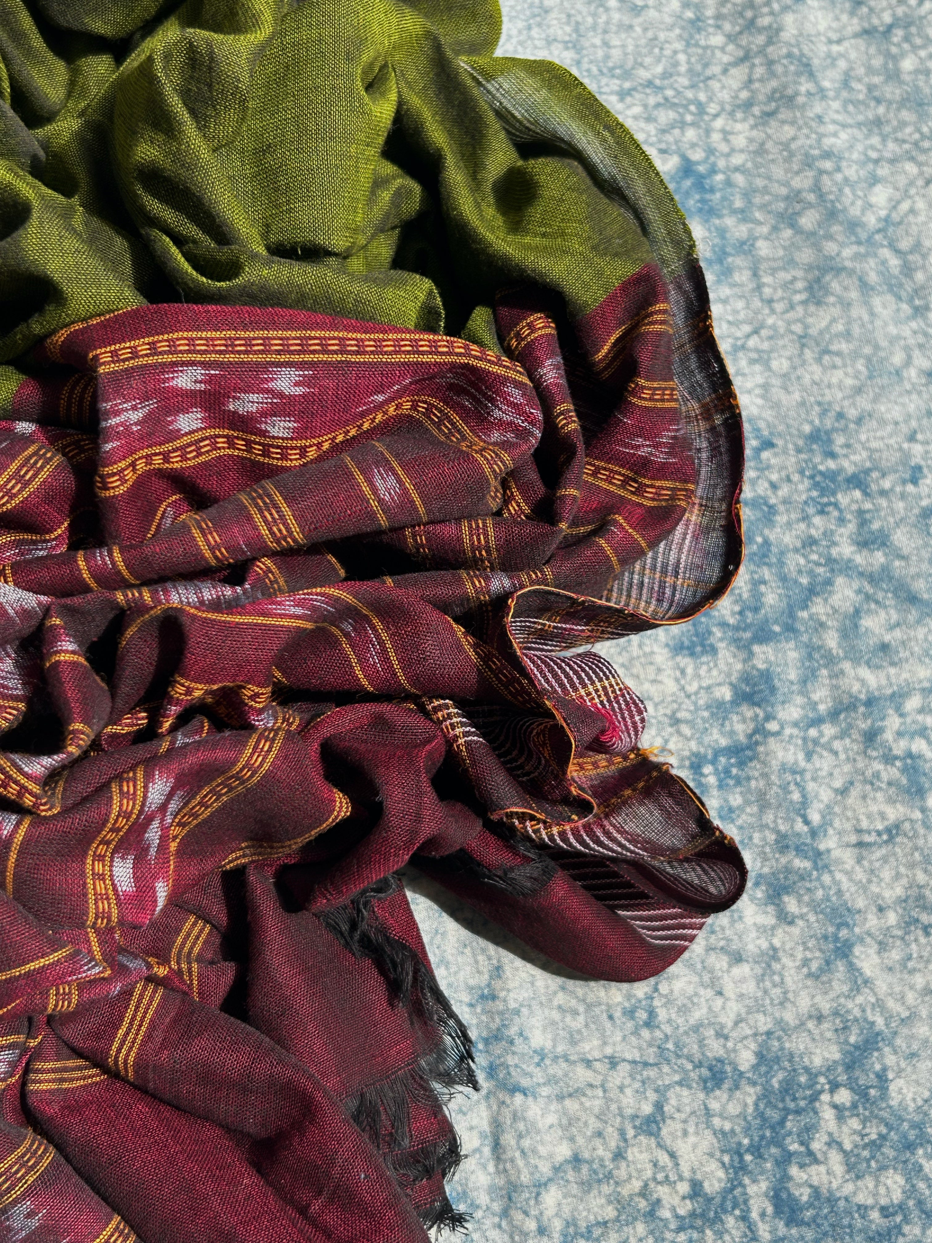 Handwoven Nuapatna Cotton Suit