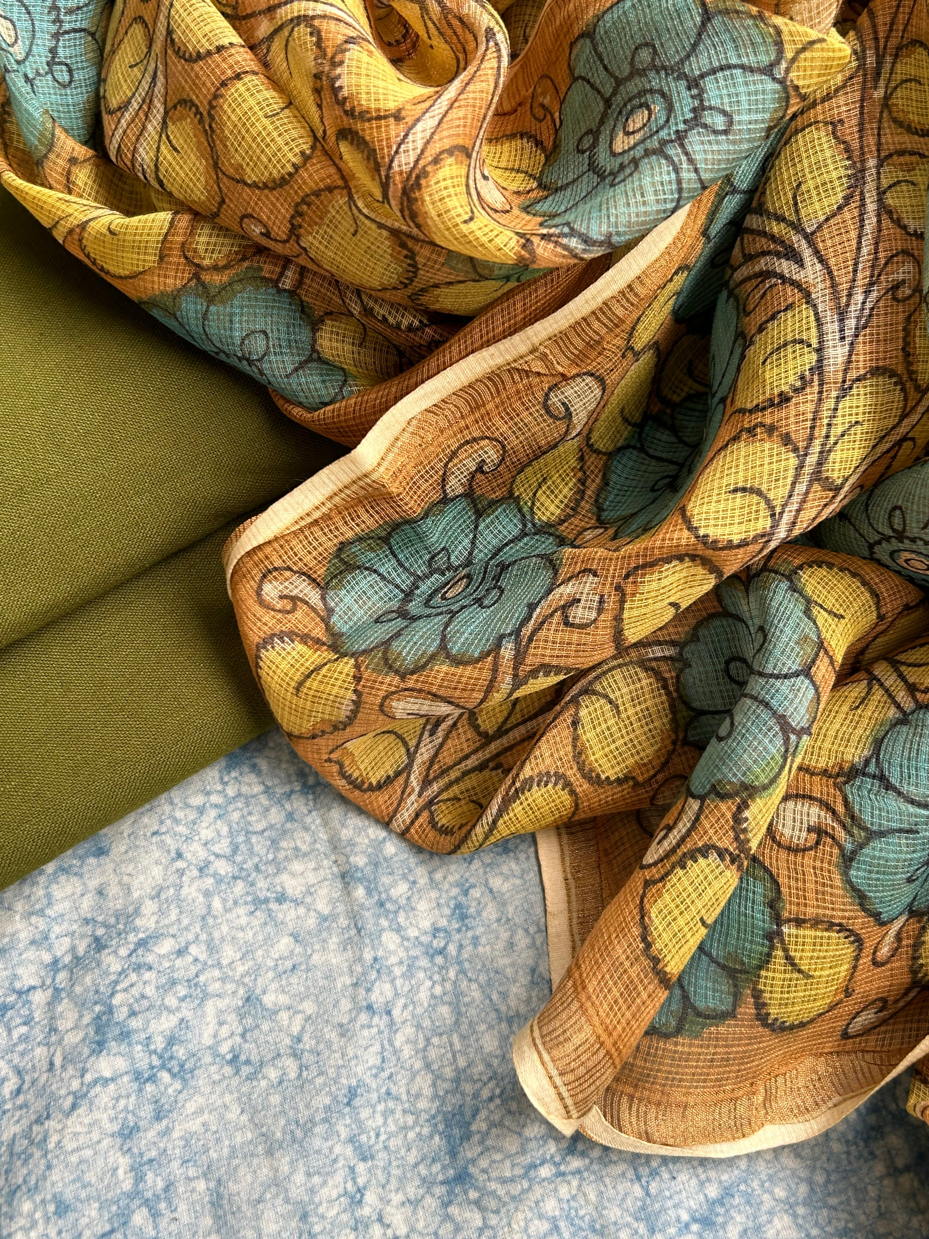 Handwoven Handcrafted Kalamkari Set