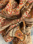 Handwoven Handcrafted Ikath Kalamkari Kurta Dupatta Set
