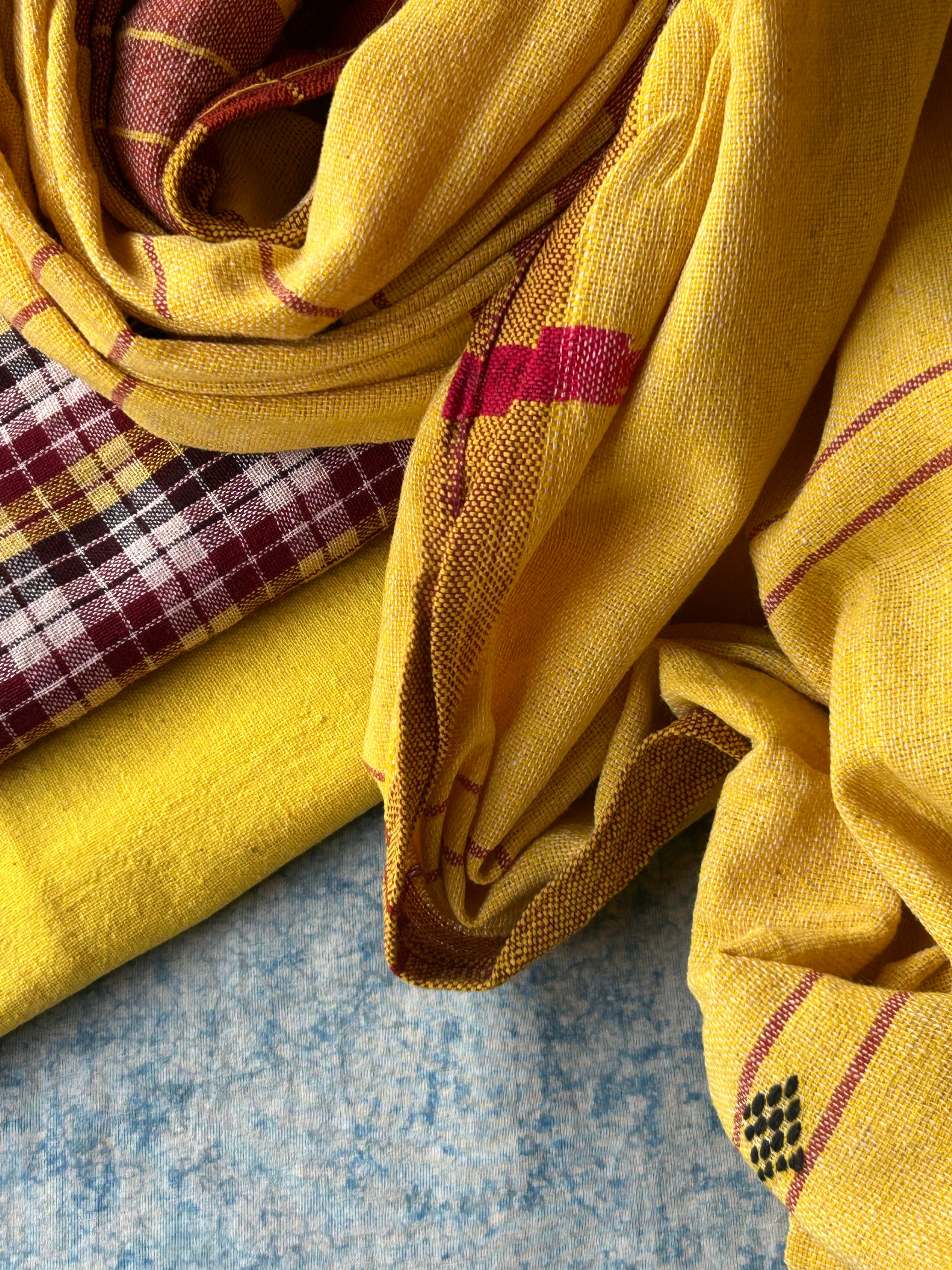 Dhoop - Handspun Handwoven Kotpad Suit Set