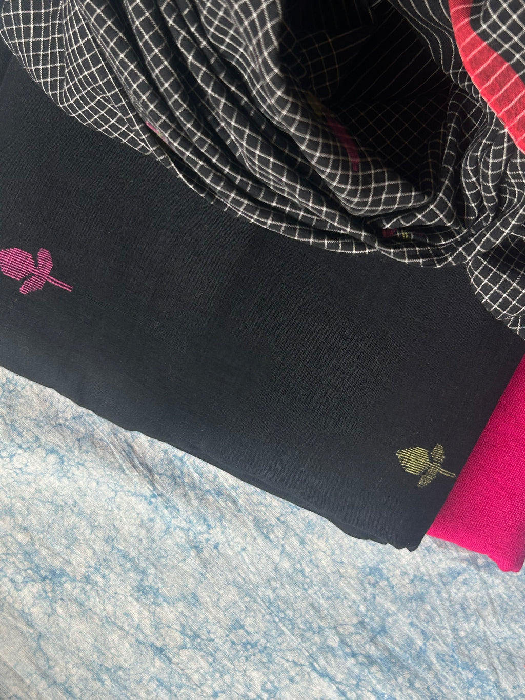 Mrida - Handwoven Bengal Jamdani Kurta Dupatta set