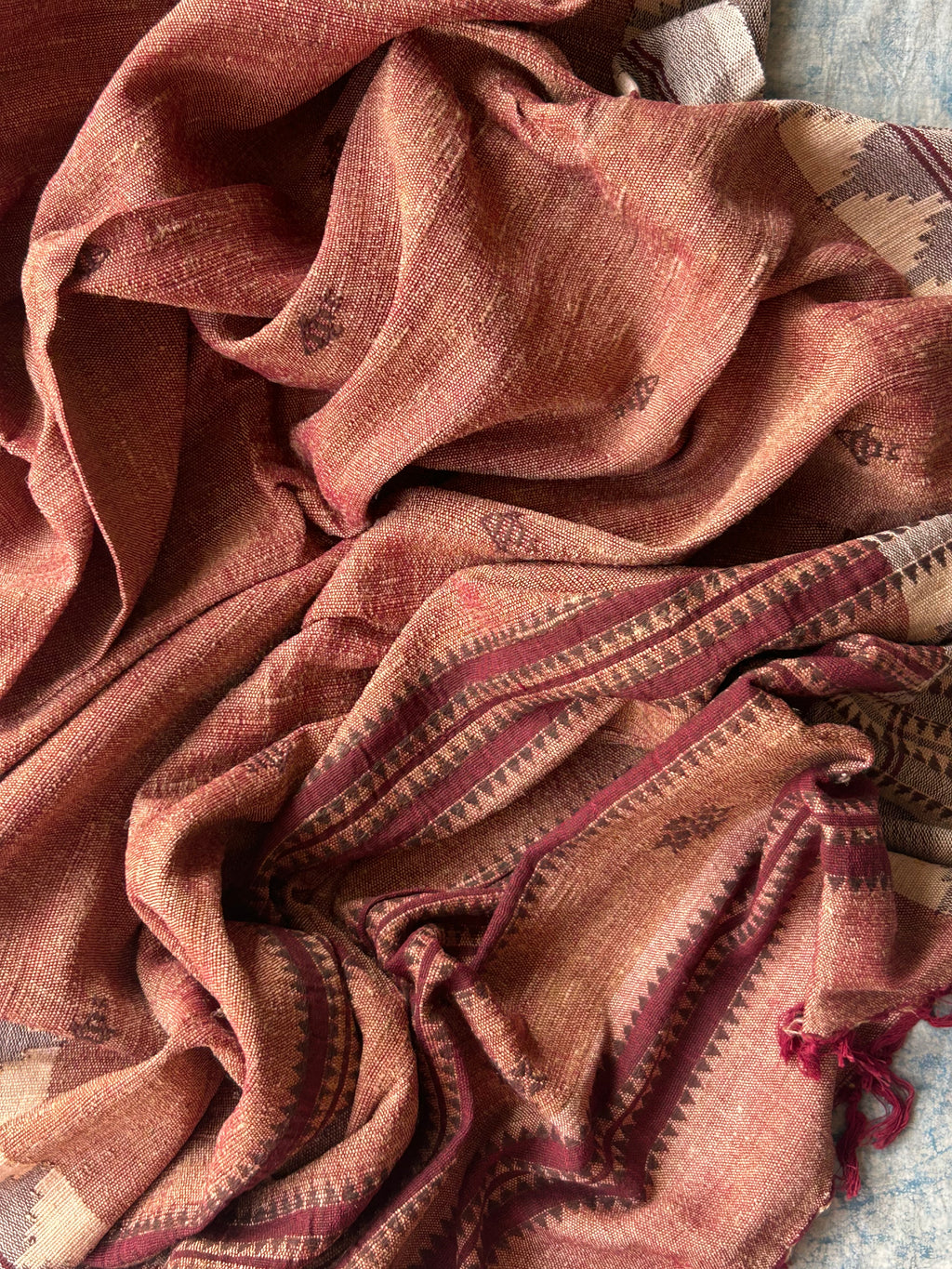 Aadhya - Handspun and Handwoven Ponduru Cotton and Kotpad Set