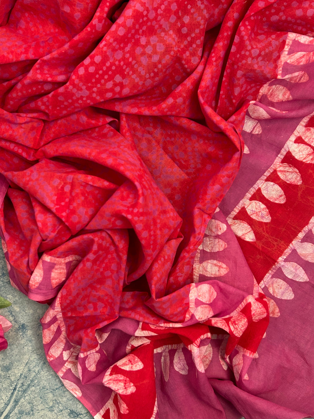 Handblock Batik Cotton Suit