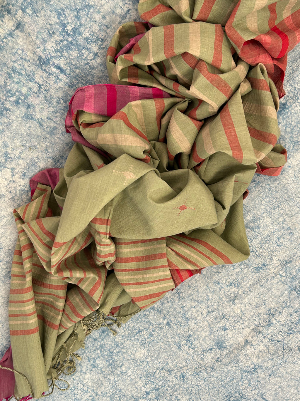 Handwoven Bengal Jamdani Kurta Dupatta set