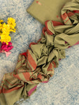Handwoven Bengal Jamdani Kurta Dupatta set