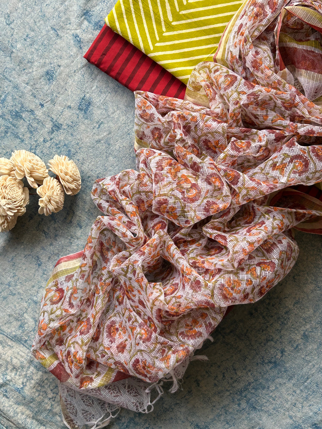 Dopahar - Handcrafted Cotton Suit Set