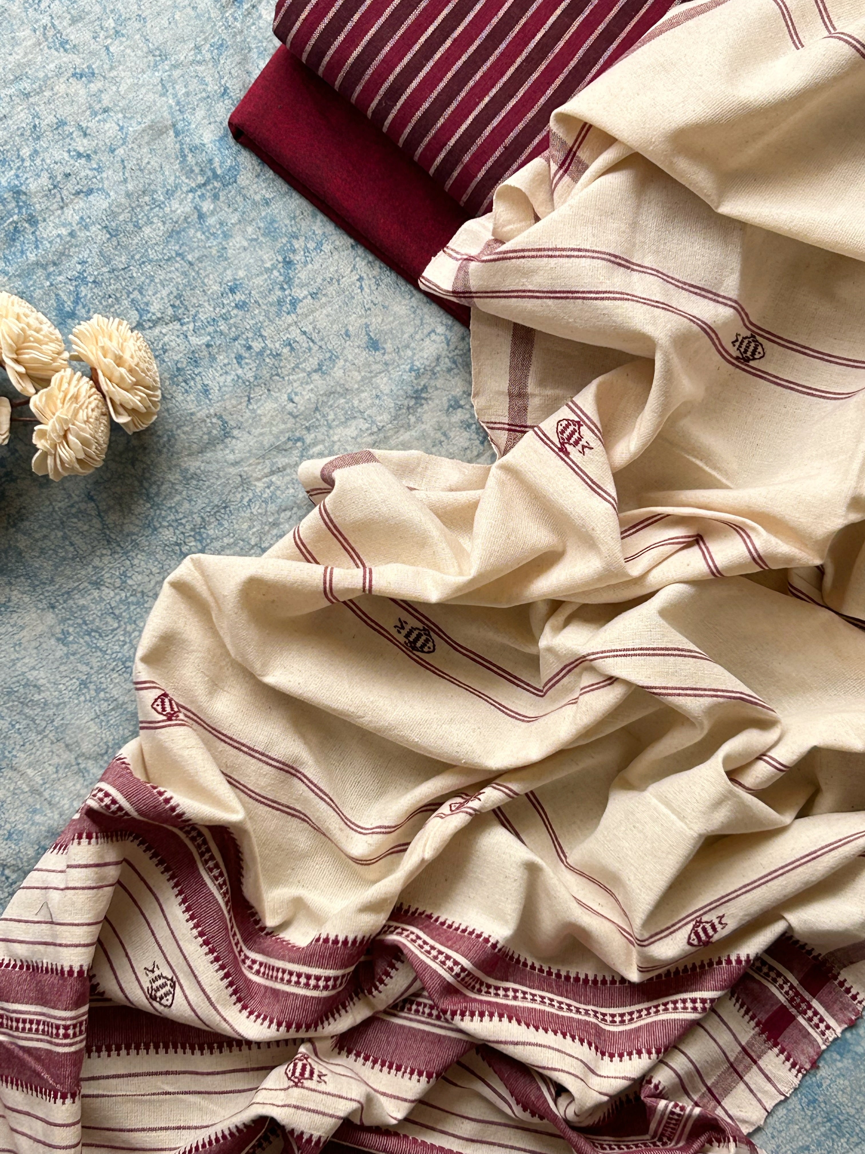 Mitti - Handspun Handwoven Kotpad Suit Set
