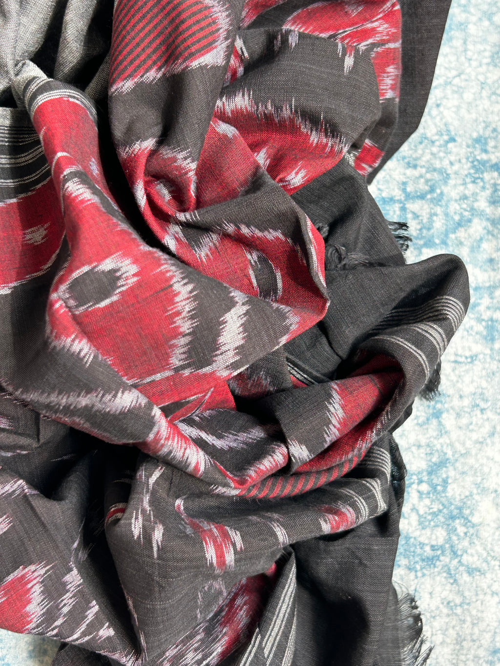 Handwoven Nuapatna Kurta Dupatta Set